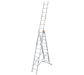 Aluminum ladder Krause Tribilo 129680 665 cm