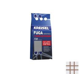 Затирка Kreisel Fuga Nanotech 730 14A светло-коричневая 5 кг