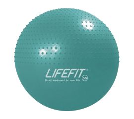 Мяч для гимнастики синий LIFEFIT 55 см