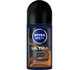 Шариковый дезодорант для мужчин Nivea Ultra Carbon 50 мл