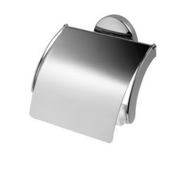 Toilet paper holder CHROMA BF TOILET ROLL HOLDER WITH LID