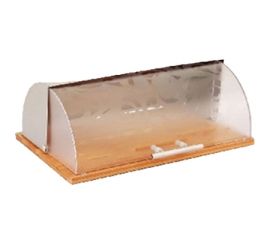 Bread box with bamboo base ARSHIA BB110-2761
