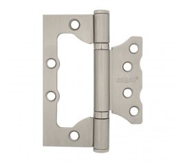 Hinge 4" Soller without mortise laid on nickel