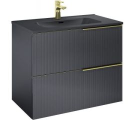 Bathroom furniture Elita ''SOHO 80'' Black Matt (black, matte, hanging)