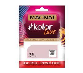 საღებავი-ტესტი ინტერიერის Magnat Kolor Love 25 მლ KL33 ვარდისფერი