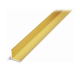 Aluminum corner PilotPro Golden 15х15х1,2 2 m