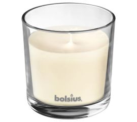 Candle in glass with aroma vanilla Bolsius 95/95