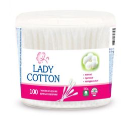 Палочки ватные гигиенические Lady Cotton 100 шт