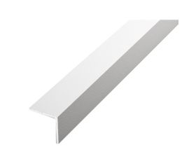 Aluminum corner PilotPro 20x20x1 (2,0m) white moire
