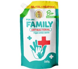 Cream soap antibacterial Family 560 gr