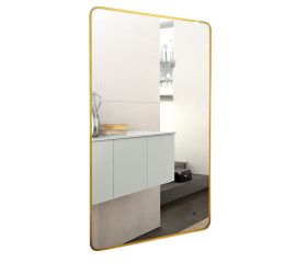 Mirror with golden non-contact sensor Silver Mirrors Incanto 600х1000