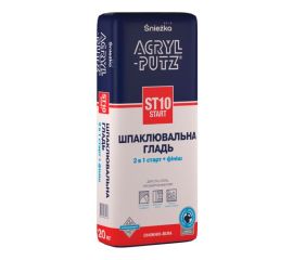 Шпаклевка Sniezka Acryl-Putz ST10 Start 20 кг