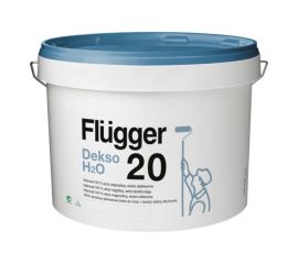Краска интерьерная моющаяся Flugger Dekso 20 H2O 10 л белая