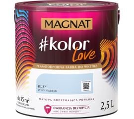 Interior paint Magnat Kolor Love 2.5 l KL27 light blue