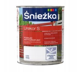 Primer for anti-corrosive for metal Sniezka Urekor S white 0.8 l