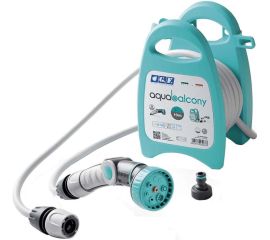 Reel with hose and accessories GF Aquabalcony GF80265852 10 m blue