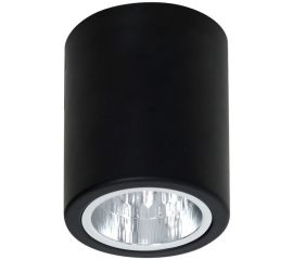 Светильник точечный Luminex Downlight round 7237 D11 E27 60W черный