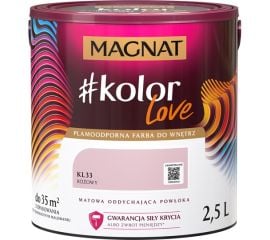 Interior paint Magnat Kolor Love 2.5 l KL33 pink