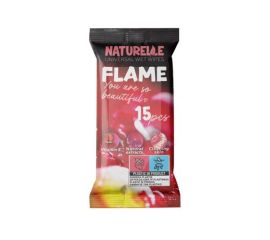 სველი ხელსახოცი უნივერსალური Naturelle Flame 15ც