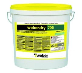 Bitumen waterproofing Weber.dry 706 32 kg