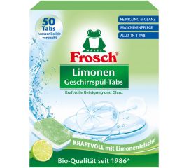 Dishwashing tablets Frosch Lemon 50 pc x 20 g