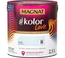 Краска интерьерная Magnat Kolor Love 2.5 л KL28 голубая