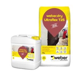 Waterproofing resistant to chemicals Weber Dry Ultraflex T25 15+15 kg