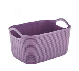 Basket Aleana "Jute" S purple