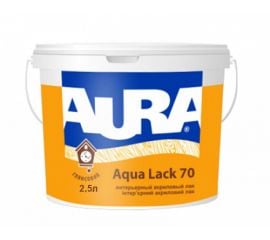 Лак на водной основе Eskaro Aura Aqua Lack 70 2.5 л