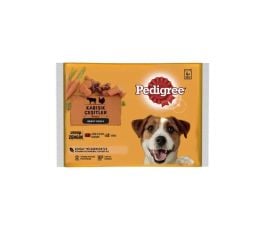 Dog food Pedigree beef and chicken in jelly 400gr