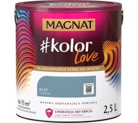 Краска интерьерная Magnat Kolor Love 2.5 л KL29 голубая