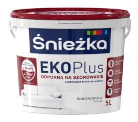 საღებავი ინტერიერის Sniezka Eko Plus 5 ლ თეთრი
