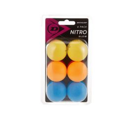 Мяч для настольного тенниса Dunlop 40+ Nitro Glow 6 BALL BOX