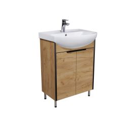 Bathroom furniture with washbasin Dacota Craft 60 wood Runa 60 cm