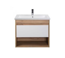 Bathroom furniture with washbasin Oslo wood 70-A Cosmo 70 cm