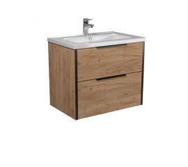 Bathroom furniture with washbasin LINE Craft 70-А wood Rodeo 70 cm