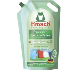 Washing liquid for coloured Textil Frosch 2 l