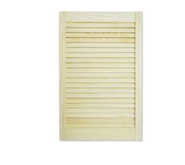 Двери жалюзийные деревянные Сосна Woodtechnic 1400х594 мм