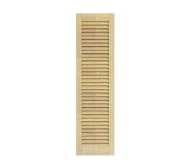 Doors louvered wooden Pine Woodtechnic 1400х494 mm