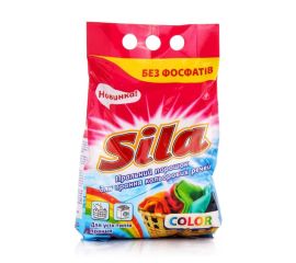 Washing powder SILA COLOR for colored fabric 1,5kg