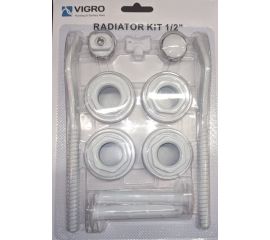 რადიატორის კომპლექტი  VIRGO SD 1"X1/2"(9*170) XF73852A