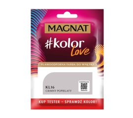 Краска-тест интерьерная Magnat Kolor Love 25 мл KL16 темно серая