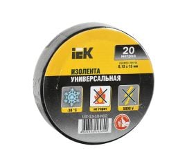 Insulating tape IEK black 20 m