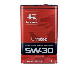 ზეთი ძრავის Wolver Ultratec C3 SAE 5W-30  4 ლ