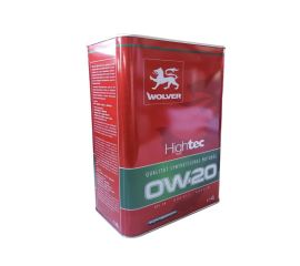 ზეთი ძრავის Wolver Hightec 0W-20 Hybrid 4 ლ