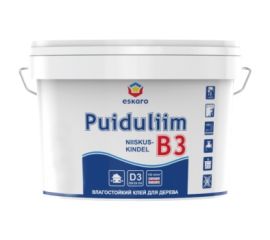 წებო Eskaro B3 Niiskuskindel Puiduliim 2.5 ლ