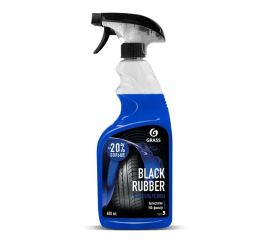 Polish for tires Grass Black Rubber 600 ml.