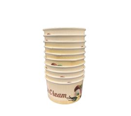 Paper ice-cream glass 10 pcs Europack disposable