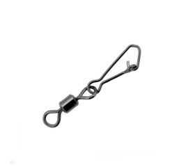 Carabiners Gurza Rolling Swivel/Hooked Snap BN №14 10 pcs