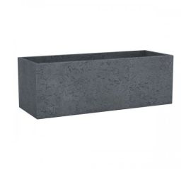 ქოთანი  ეზოს Scheurich 240/80 C-CUBE LONG STONY BLACK